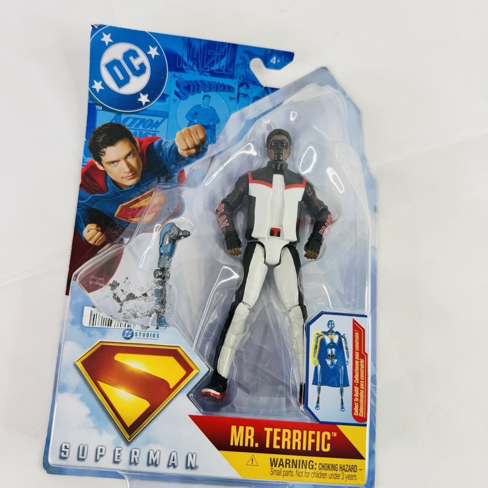 Spin Master DC Comics Superman Movie Mister Terrific 6" Poseable Action‎ Figure